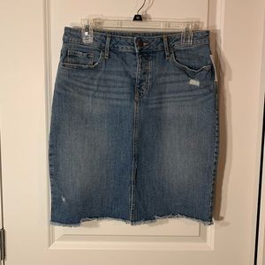 New Old Navy denim skirt size 8